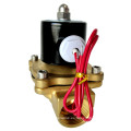 Serie 2W 2/2 AC220V Válvula solenoide de agua de aire de actuación directa 2W250-25